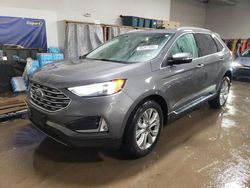 Ford salvage cars for sale: 2022 Ford Edge Titanium