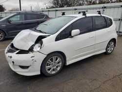 Salvage cars for sale at Moraine, OH auction: 2009 Honda FIT Sport