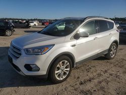 Salvage cars for sale at Houston, TX auction: 2018 Ford Escape SEL