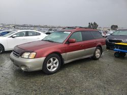 Salvage cars for sale at Antelope, CA auction: 2002 Subaru Legacy Outback H6 3.0 LL Bean