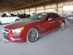 Salvage cars for sale at Phoenix, AZ auction: 2015 Mercedes-Benz SL 550