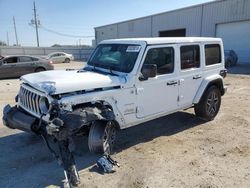 Jeep Wrangler salvage cars for sale: 2024 Jeep Wrangler Sahara