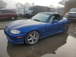 Salvage cars for sale at Hayward, CA auction: 1999 Mazda MX-5 Miata