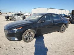 Salvage cars for sale at Haslet, TX auction: 2023 Hyundai Elantra Limited