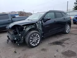 Salvage cars for sale at Ham Lake, MN auction: 2021 Chevrolet Blazer 3LT