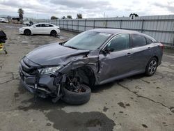 Salvage cars for sale at Martinez, CA auction: 2019 Honda Civic LX