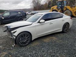 Salvage cars for sale from Copart Concord, NC: 2014 Infiniti Q50 Base