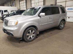 Salvage cars for sale from Copart Ham Lake, MN: 2014 Honda Pilot Touring