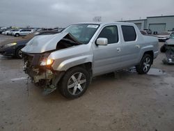 Salvage cars for sale at Kansas City, KS auction: 2014 Honda Ridgeline RTL-S