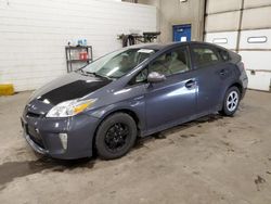 Salvage cars for sale at Blaine, MN auction: 2013 Toyota Prius