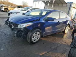 KIA Forte salvage cars for sale: 2018 KIA Forte LX