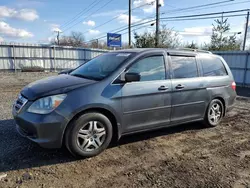 Salvage cars for sale at Hillsborough, NJ auction: 2006 Honda Odyssey EXL