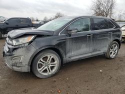 Salvage cars for sale from Copart Ontario Auction, ON: 2017 Ford Edge Titanium