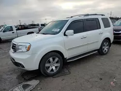 Salvage cars for sale at Indianapolis, IN auction: 2015 Honda Pilot Touring