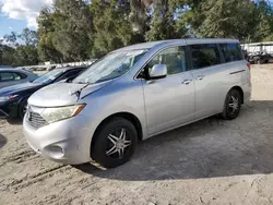 2012 Nissan Quest S en venta en Ocala, FL