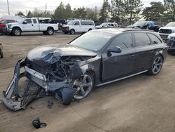 Salvage cars for sale at Denver, CO auction: 2012 Audi A4 Prestige