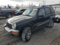 Jeep Liberty salvage cars for sale: 2002 Jeep Liberty Sport