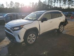 Salvage cars for sale from Copart Harleyville, SC: 2019 Toyota Rav4 LE