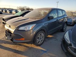 Salvage cars for sale at auction: 2016 Ford Escape S