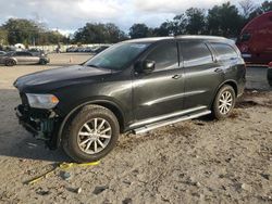 Salvage cars for sale at Ocala, FL auction: 2017 Dodge Durango SXT