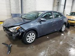 Salvage cars for sale at Ham Lake, MN auction: 2015 Toyota Corolla L