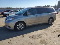 Salvage cars for sale from Copart Fredericksburg, VA: 2017 Toyota Sienna XLE