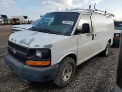 Salvage trucks for sale at Houston, TX auction: 2012 Chevrolet Express G2500