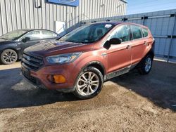 Salvage cars for sale from Copart Amarillo, TX: 2018 Ford Escape S