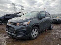 Salvage cars for sale at Elgin, IL auction: 2020 Chevrolet Trax LS