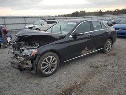 Salvage cars for sale at Fredericksburg, VA auction: 2015 Mercedes-Benz C 300 4matic