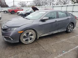 Salvage cars for sale at Moraine, OH auction: 2019 Honda Civic LX