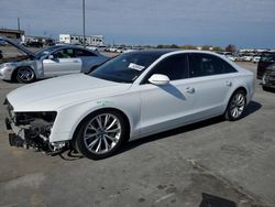 Salvage cars for sale from Copart Grand Prairie, TX: 2011 Audi A8 L Quattro