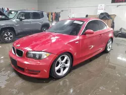 Salvage cars for sale at Elgin, IL auction: 2008 BMW 128 I