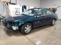 Salvage cars for sale at Elgin, IL auction: 2000 Honda Accord SE