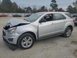 Salvage cars for sale from Copart Hampton, VA: 2017 Chevrolet Equinox LS