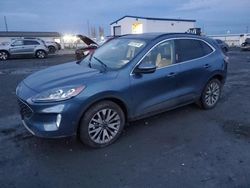 Ford salvage cars for sale: 2020 Ford Escape Titanium