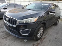 Salvage cars for sale at Savannah, GA auction: 2016 KIA Sorento LX