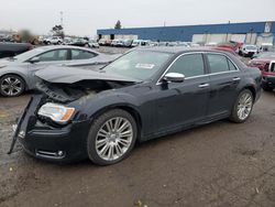 Salvage cars for sale at Woodhaven, MI auction: 2012 Chrysler 300 Limited