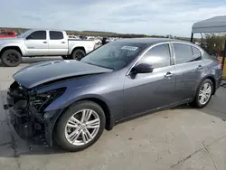 Salvage cars for sale at Grand Prairie, TX auction: 2010 Infiniti G37 Base