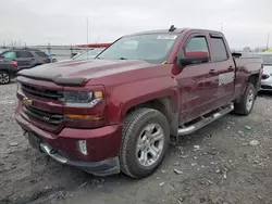 Salvage cars for sale at Cahokia Heights, IL auction: 2016 Chevrolet Silverado K1500 LT