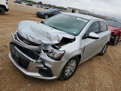 Salvage cars for sale from Copart San Antonio, TX: 2018 Chevrolet Sonic LT