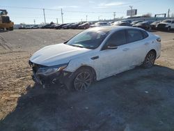 Salvage cars for sale at Oklahoma City, OK auction: 2019 KIA Optima LX