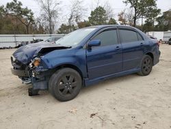 Salvage cars for sale at Hampton, VA auction: 2008 Toyota Corolla CE