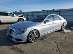 Salvage cars for sale at Martinez, CA auction: 2016 Mercedes-Benz S 550E