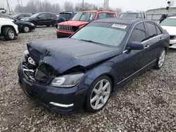 Salvage cars for sale at Columbus, OH auction: 2012 Mercedes-Benz C 300 4matic