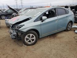 Salvage cars for sale at Elgin, IL auction: 2013 Toyota Prius