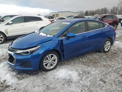 Chevrolet salvage cars for sale: 2019 Chevrolet Cruze LT