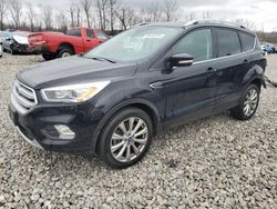 Salvage cars for sale at Cahokia Heights, IL auction: 2018 Ford Escape Titanium