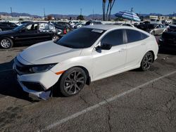 Salvage cars for sale at Van Nuys, CA auction: 2020 Honda Civic Sport