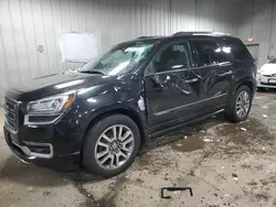 Salvage cars for sale at Franklin, WI auction: 2013 GMC Acadia Denali